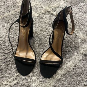 Jessica Simpson brand Sloyan style black pumps microsuede. New in box. Size 8